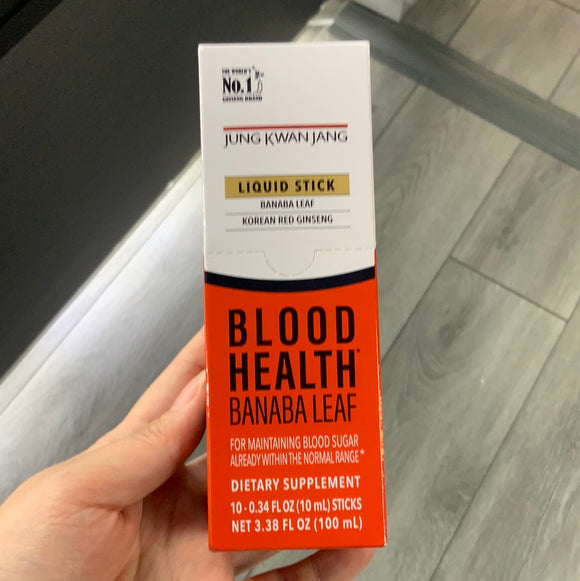 Jung Kwan Jang Blood Health 10Sticks Exp.10/2025