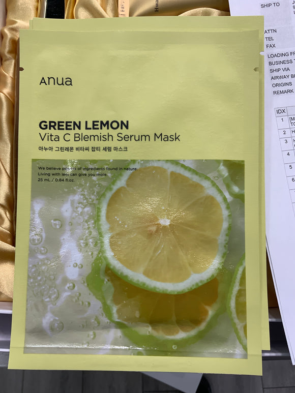 Anua Green Lemon Vita C Aerum Mask 1PK