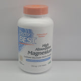Doctor's Best High Absorption Magnesium Lysinate Glycinate 100mg 240 tablets