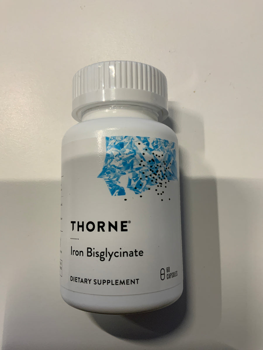 Thorne Iron Bisglycinate 60 Capsules – NATURE HUB