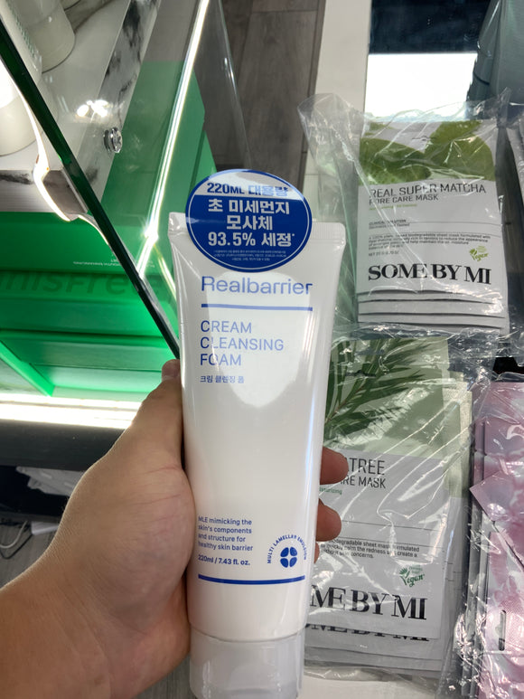 Real barrier cream cleansing foam 220ml