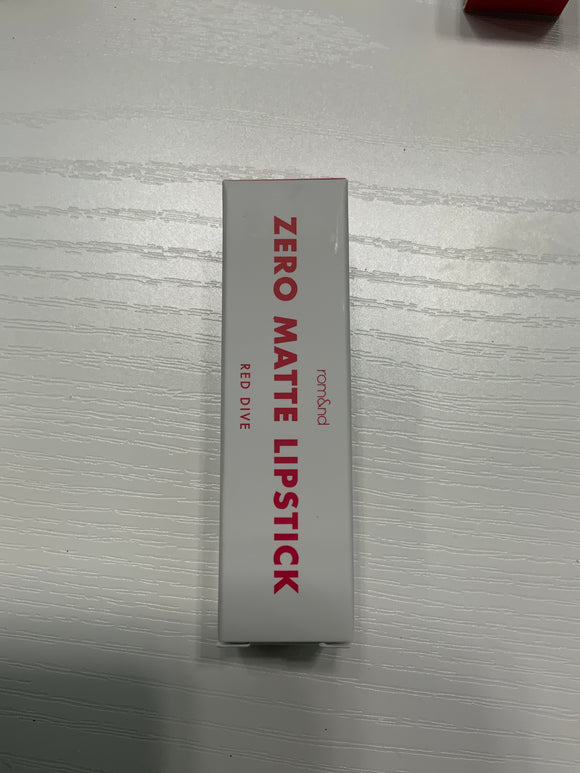 Rom & nd Zero Matte Lipstick 20 Red Drive