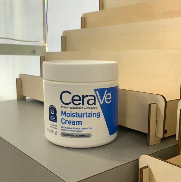 CeraVe face and body moisturizing cream normal to dry skin unscented 16oz