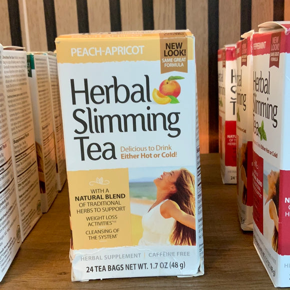 Herbal slimming tea peach aprichot ,24 tea bags exp.03/25