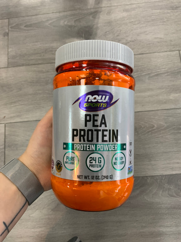 NOW Sports Pea Protein 12oz EXP. 03/2027