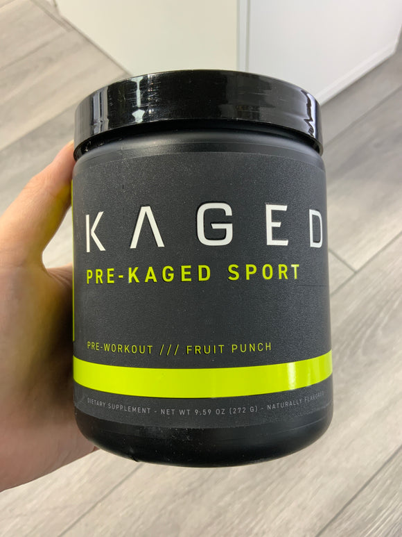 KAGED PRE-KAGED SPORT Fruit Punch 9.59oz Exp.12/2025