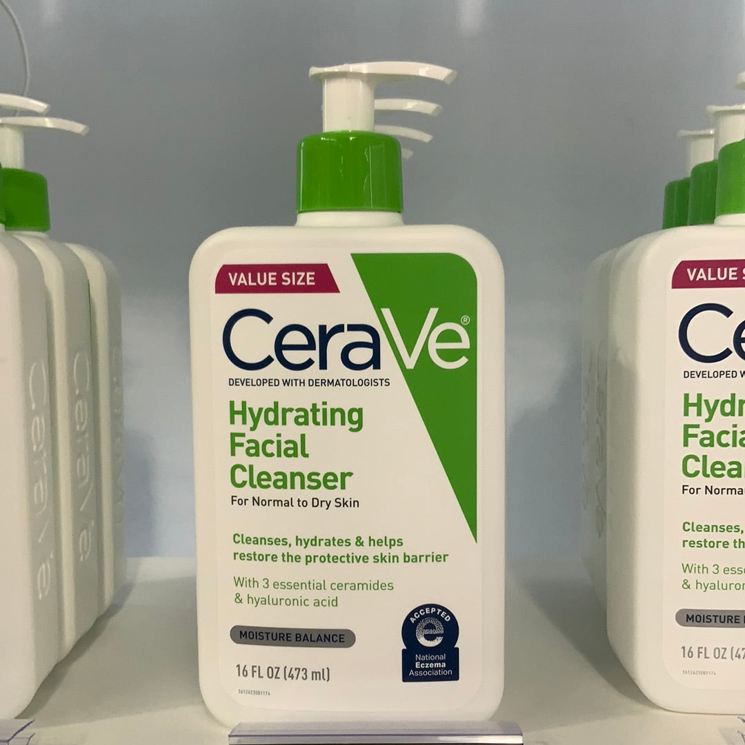 CeraVe hydrating face cleanser for sensitive and dry skin 16oz – JBBwell