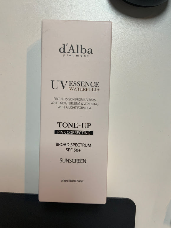 d’Alba Tone Up Sunscreen pink correcting 50ml