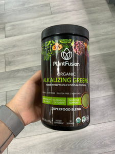 Plant Fusion Organic Alkalizing Greens 240g Exp.10/2027