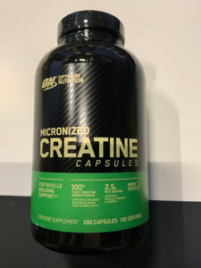 Optimum Nutrition Micronuzed Creatine Capsules 200