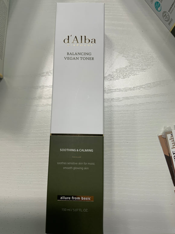 D’Alba Balancing Vegan Toner 150ml