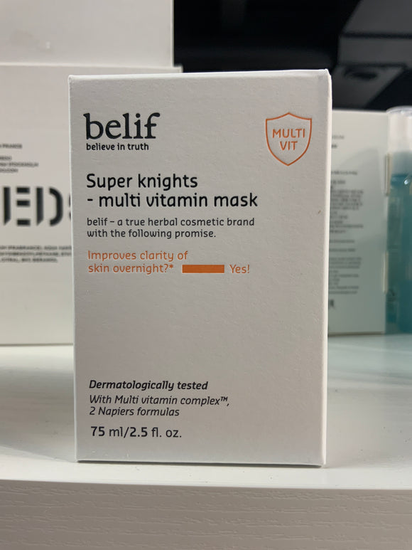 Belif Super knight multi vitamin mask