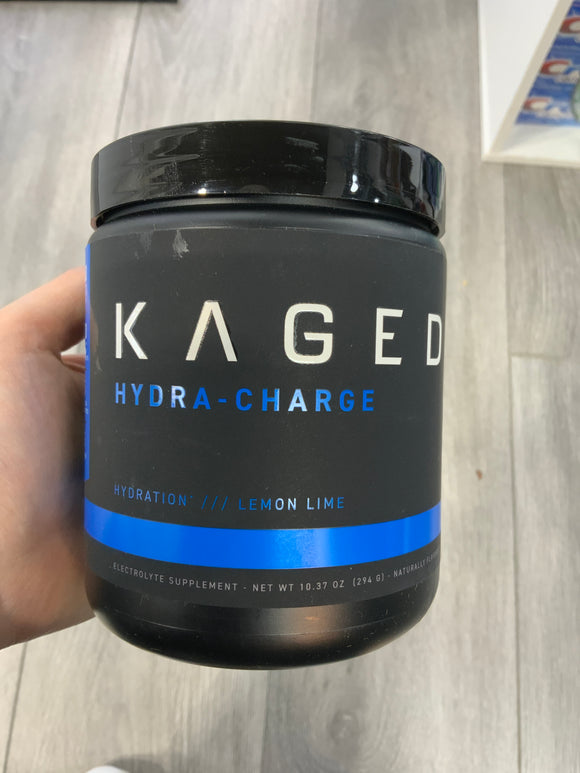 KAGED hydra charge lemon lime 10.37oz Exp. 08/2025