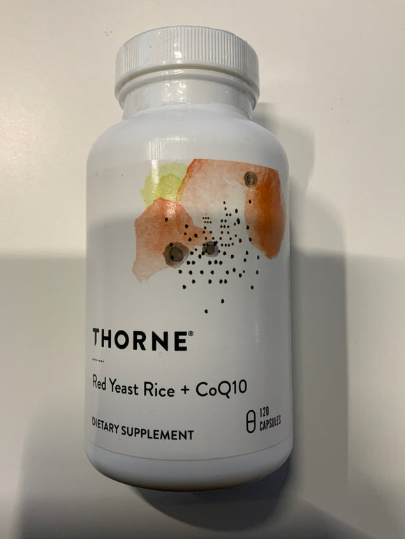 Thorne Red Yeast Rice CoQ10 120 Capsules