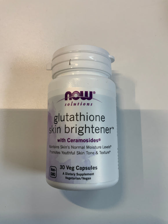 NOW Solutions Glutathione Skin Brightener 30Veg Caps