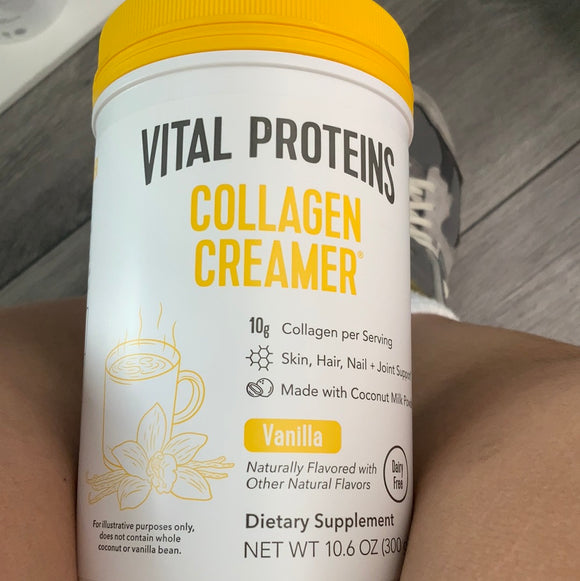 Vital proteins collagen creamer,vanilla,10.6oz(300g)