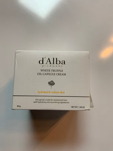 D’Alba white Truffle Oil Capsule Cream