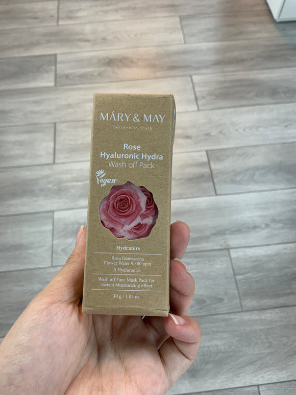 Mary may rose hyaluronic hydra wash off pack 30g