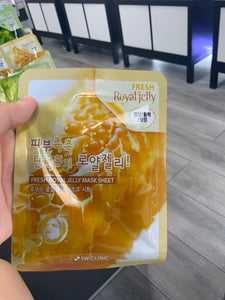 Fresh royal jelly mask sheet