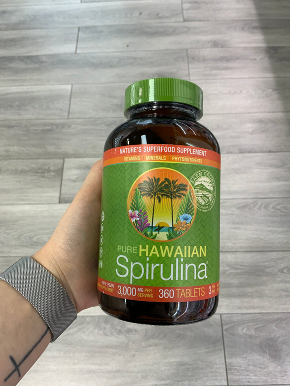 Nutrex pure Hawaiian spirulina 360 Exp. 07/2026