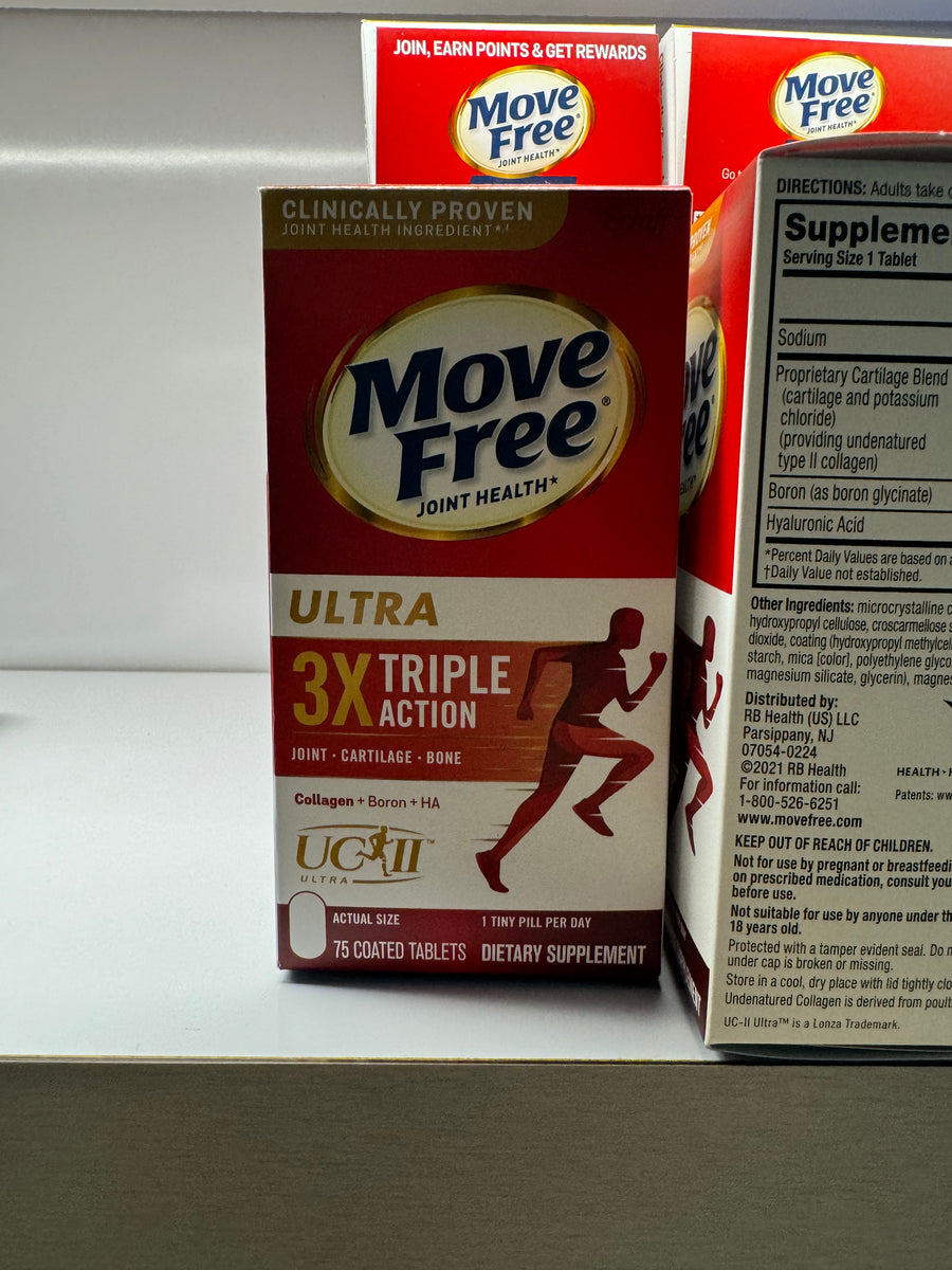 Move free Ultra, 3X Triple Action, 75 Coated Tablets – JBBwell