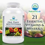 Nature's Lab One Daily Multivitamin, 120 Vegetarian Capsules